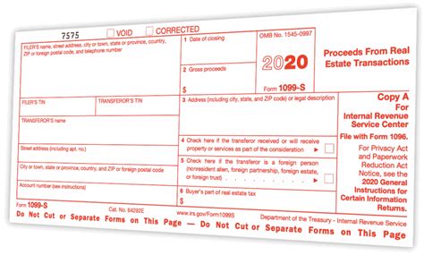 What The Heck Is Irs Form 1099 S And Why Does It Matter 2022 Cloudyx