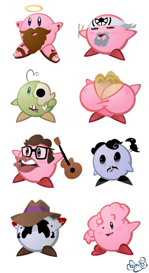 So Many Kirbys By Wonderdookie On Deviantart