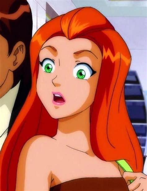 Pin By Gogo Shan On Various Pictures Totally Spies Red Hair Cartoon