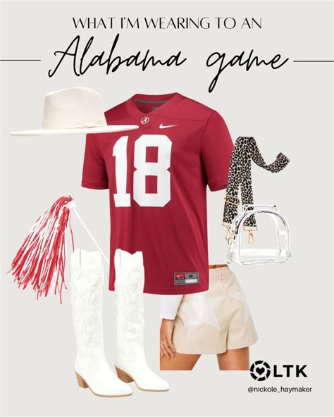 alabama football game day outfits the blonderella in 2023 gameday outfit bama gameday