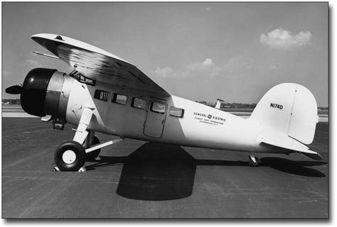 Lockheed Vega Aircraft Side View 12x18 Silver Halide Photo Print Ebay
