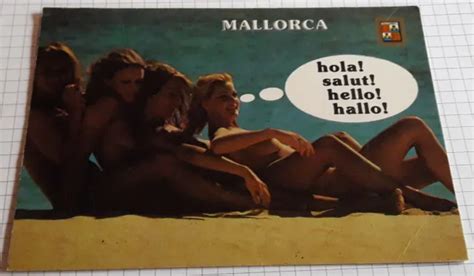 Ak Erotik H Bsche Frauen Im Urlaub Nackt Nude Pretty Women Mallorca