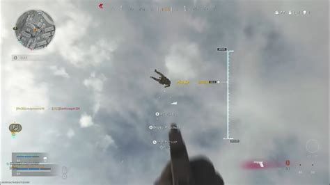 Midair Kill From Parachute In Warzone Call Of Duty Modern Warfare