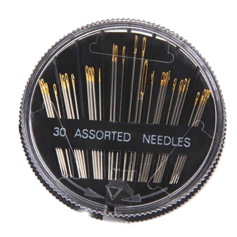 80 Pieces 30 Count Assorted Hand Sewing Needles Set With Needle