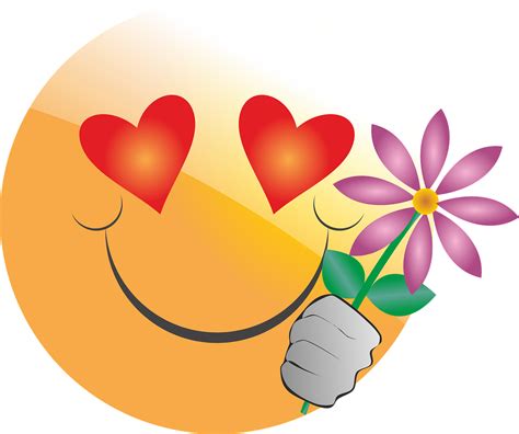Emoticon Smiley Love Free Vector Graphic On Pixabay