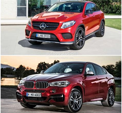 2015 Bmw X6 Vs Mercedes Benz Gle Coupe The Battle Of The Sport
