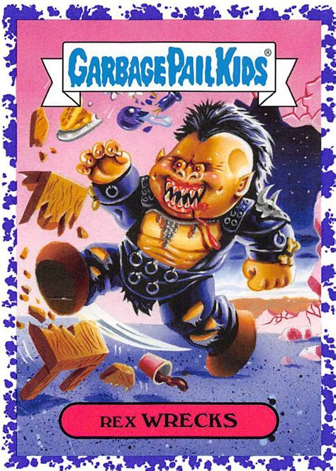 Garbage Pail Kids Revenge Of Oh The Horror Ible Pick A Card 2019 Purple