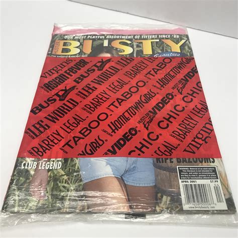 Adult Magazine Hustler Busty Magazine April Depop