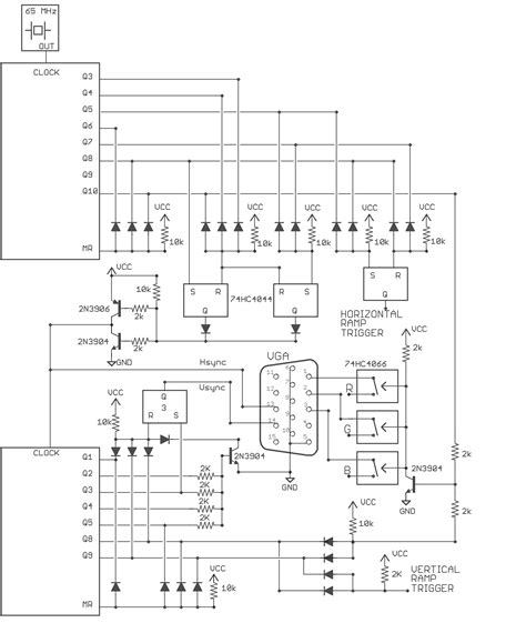 Vga Signal Generator Version2 Diode Logic Details