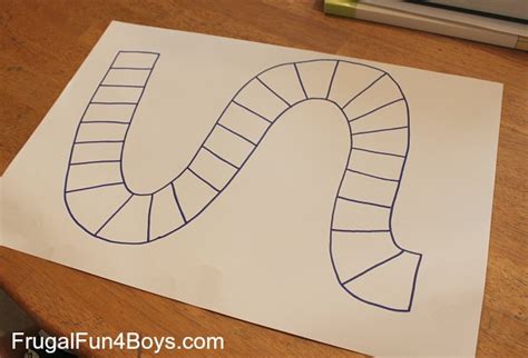 Learn Preschool Math With A Homemade Board Game Frugal Fun For Boys
