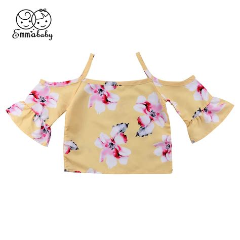 Summer Kids Girls Camisole Baby Children Tube Beach Clothes Crop Vest