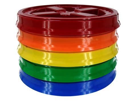 Buy Gamma Seal Lid Assorted Colors 5 Pack New Boxed 5 Gallon