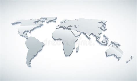 3d World Map Royalty Free Stock Photo Image 24847845