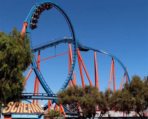 Scream ~ Ride Out Loud Six Flags Magic Mountain 26101 Magi Flickr