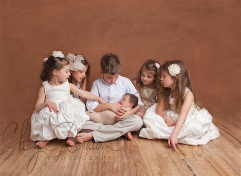 Baby Boy And 5 Siblings Chaya Braun Photography