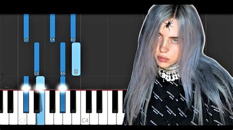 Billie Eilish Goodbye Piano Tutorial Youtube