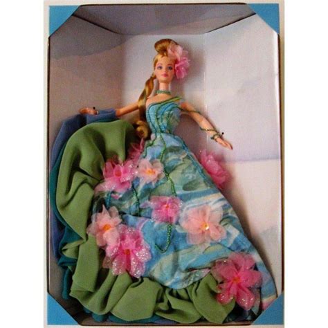 water lily barbie doll claude monet limited edition 1997