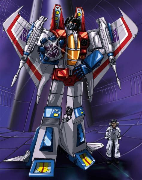 Decepticon Starscream G1 Cartoon Artwork Transformers