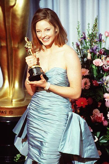 The Oscars Winning Style Through The Years Jodie Foster Oscar