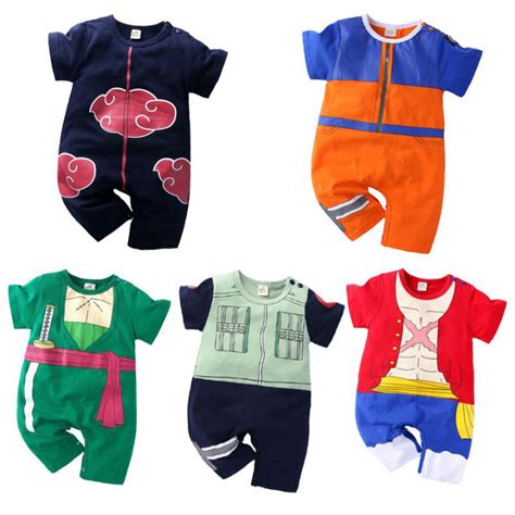 Akatsuki Itachi Costume For Baby Boy Romper Cosplay Costume Infant