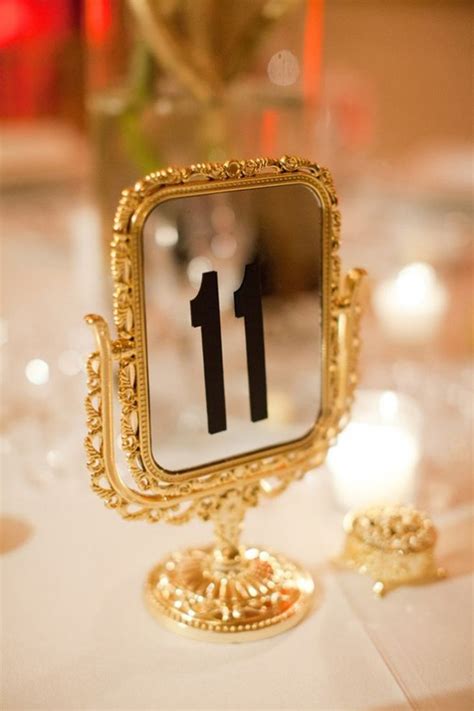 Table Number Ideas For Wedding Receptions Vintage Wedding Table