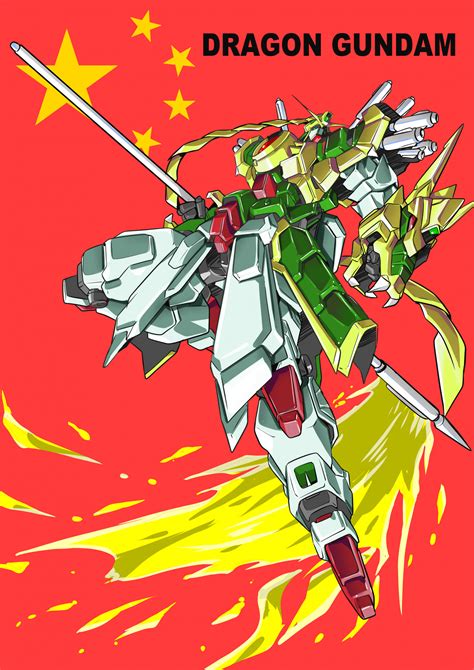 Wallpaper Dragon Gundam Anime Mechs Super Robot Taisen Mobile