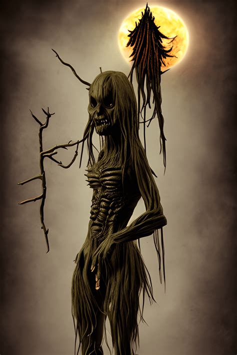 Samhain Figure Wicca Occult Harvest Fall Hyperrealistic Ultra Resolution Creative Fabrica