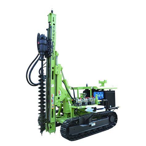 Solar Screw Pile Installation Machine For Pv Project China Solar Pile Driver And Solar Piling