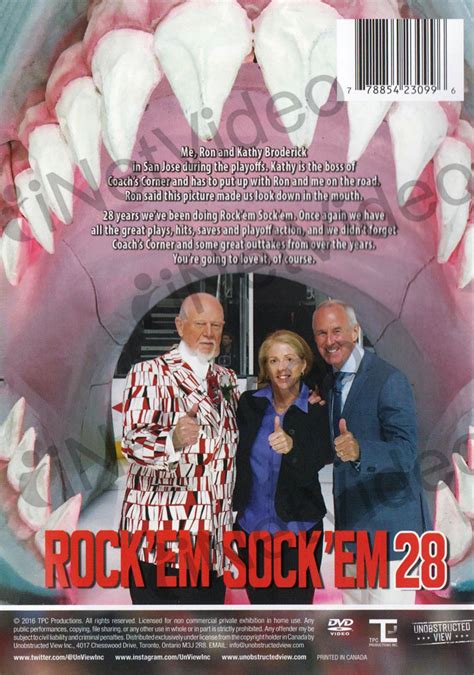 Don Cherry S Rock Em Sock Em Hockey 28 On Dvd Movie