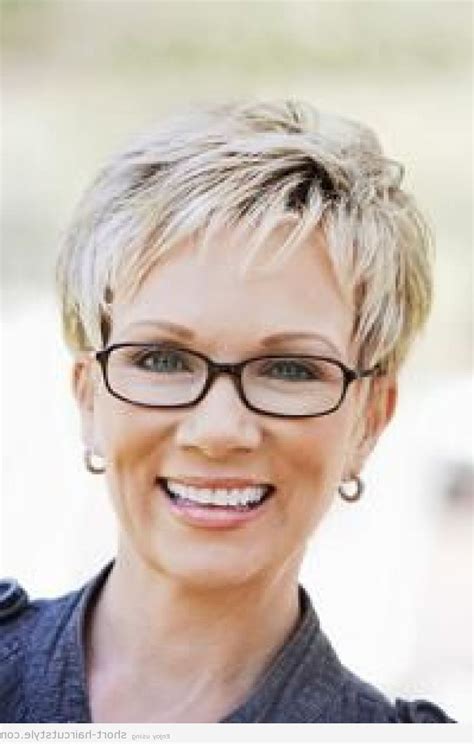 Short Hairstyles For Women With Glasses Over 50 Short Hair Styles Hair Styles For Women Over