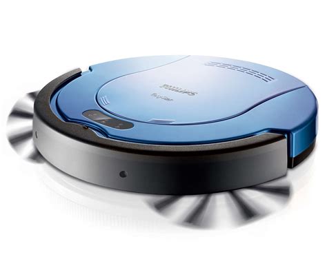 Philips robot vacuum cleaner has a very compact and slim design that allows it to clean under very low spaces. Robot vacuum cleaner FC8800/01 | Philips