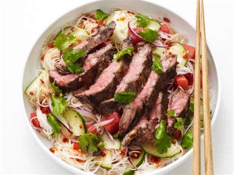Thai Noodle Steak Salad Recipe Food Network Kitchen Food Network