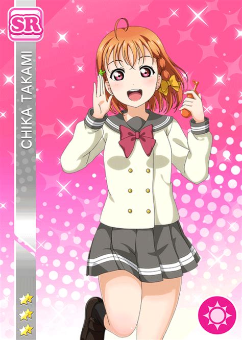 School Idol Tomodachi Cards Album 1813 Takami Chika Sr