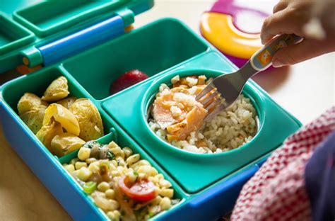Omiebox Bento Lunch Box With Insulated Thermos For Kids Petagadget