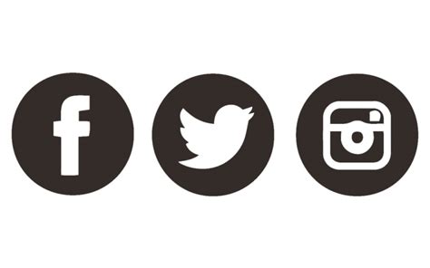 Picsart Transparent Facebook Twitter Instagram Youtube Logo Png Logo