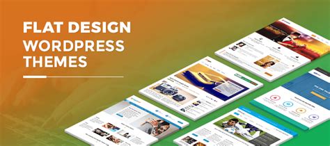 5 Flat Design Wordpress Themes 2022 Free And Paid Formget