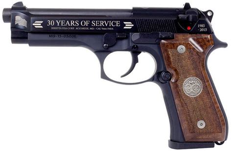 Beretta M9 30th Anniversary Limited Edition Semi Automatic Pistol 9mm