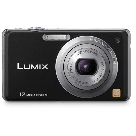 Panasonic Lumix Dmc Fh1 Digital Camera Black Dmc Fh1k Bandh