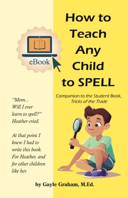 How To Teach Any Child To Spell Teacher Ebook