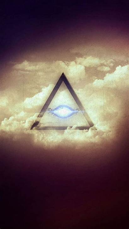 Wallpapers Eye Seeing Triangle Phone Backgrounds