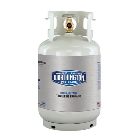 Worthington Pro Grade 11 Lb Empty Propane Tank 281165 The Home Depot