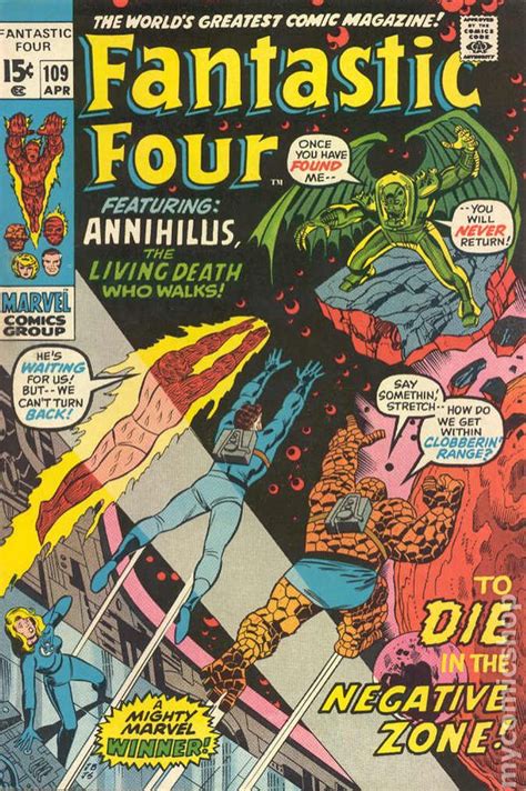 Fantastic Four Comic Books Issue 109