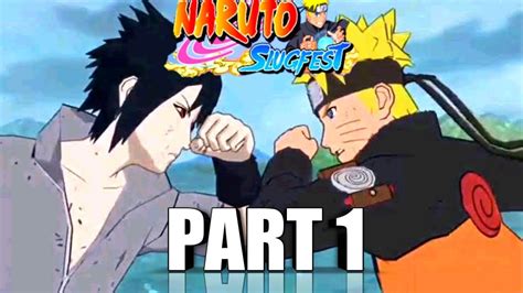 Narutoslugfest Part 1 Gameplay Androidios Youtube