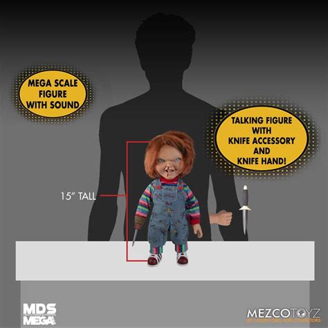 Sammeln And Seltenes Childs Play 2 Menacing Chucky Talking Mega Scale 15