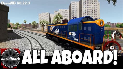 Beamng Drive All Aboard The Los Injurus Express Train Mod On Los