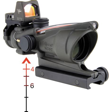 Trijicon 4x32 Acog Riflescope And 325 Moa Rmr Ta31 D 100323