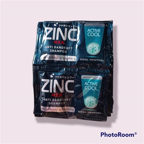 Zinc Men Anti Dandruff Shampoo Sachet Renceng 24 Pcs Lazada Indonesia