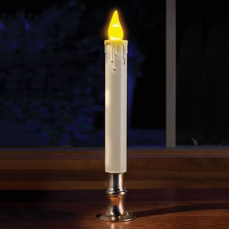 The Automatic Flameless Candles Hammacher Schlemmer A Built In