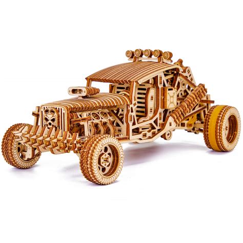 Buy Wood Trick Mad Buggy Car 3d Wooden Puzzle For Adults And Kids To