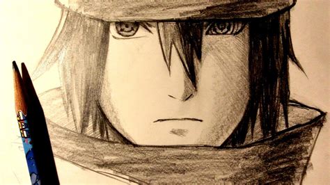 Sasuke Uchiha Pencil Drawing